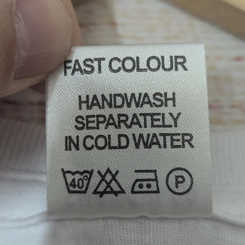 Unisex Size 42 White 100%Cotton Top Lord Ganesh Print  T-shirt New without Tags - Picture 5 of 6